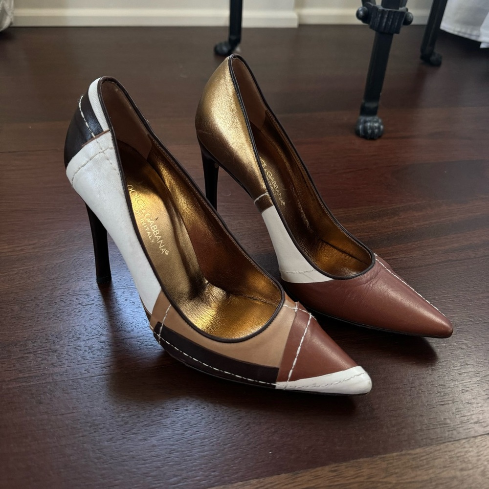 Dolce & Gabbana Elegant Multicolor Heels